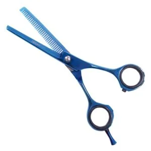 Tijera Esculpir 32 D TITANIO Azul 5,5"
