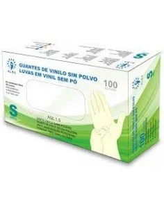 Guantes de vinilo 100 Unidades TALLA S
