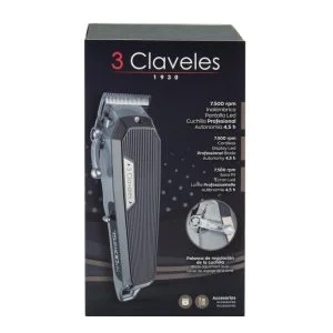 Maquinilla Cortapelo 3Claveles CORDLESS 7500 rpm